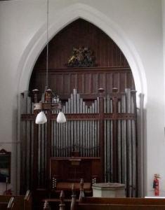 Willis organ in St Mary's church